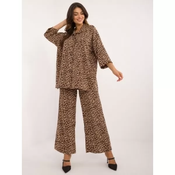  Dámský set ITALY MODA DHJ-KMPL-19589-5.54 BLACK AND BEIGE 