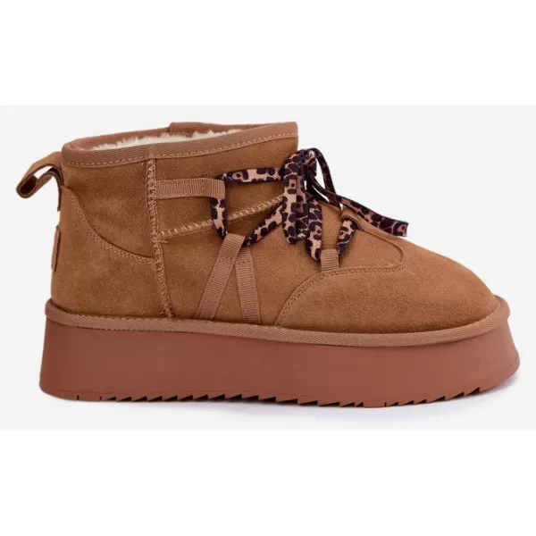  Dámské sněhule GOE UU2N4920 CAMEL 