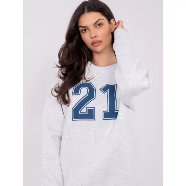  Dámská mikina FACTORY PRICE WT-BL-A1063.64 LIGHT GREY 