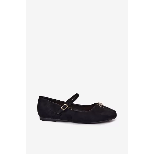  Dámské baleríny BOTO 6672 BLACK 