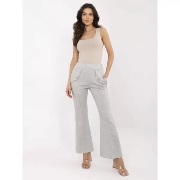  Dámské kalhoty ITALY MODA DHJ-SP-20518.12 GRAY 