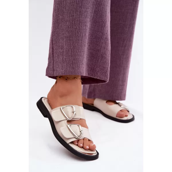  Dámské pantofle VINCEZA 62304 BEIGE 