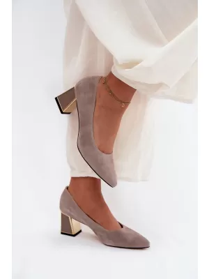 Dámské lodičky VINCEZA 66921 BEIGE