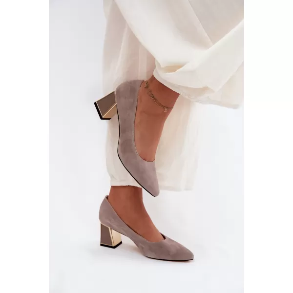  Dámské lodičky VINCEZA 66921 BEIGE 