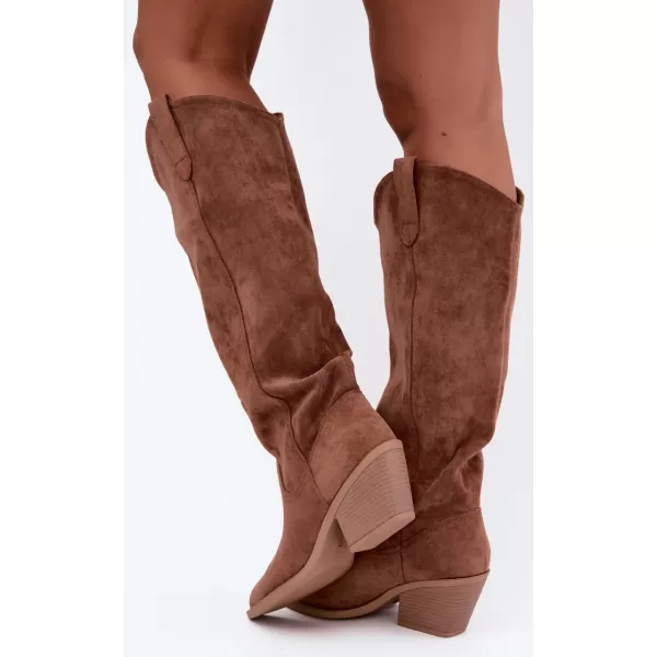  Dámské kozačky BOTO CLS-627 BROWN 
