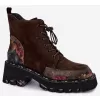 Dámské kotníkové boty ARTIKER 59C0250 BROWN