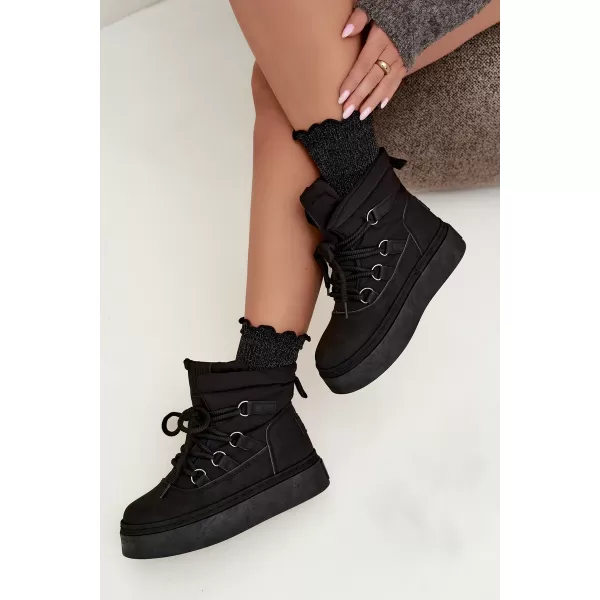  Dámské sněhule BIG STAR SHOES UU274189 BLACK 