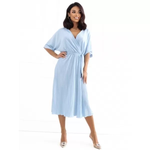  Dámské šaty LAKERTA LK-SK-509699.85 LIGHT BLUE 