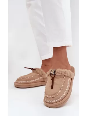 Dámské bačkory BOTO 608 BEIGE