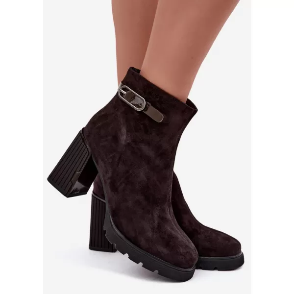  Dámské boty VINCEZA 91172 BROWN 