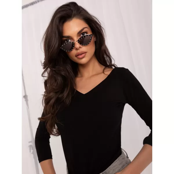  Dámské triko RUE PARIS RV-BZ-A1190.16 BLACK 