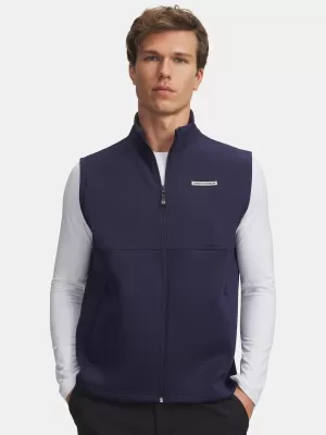 Pánská vesta UNDER ARMOUR UA DRIVE PRO HYBRID VEST 6009747-410 MODRÁ