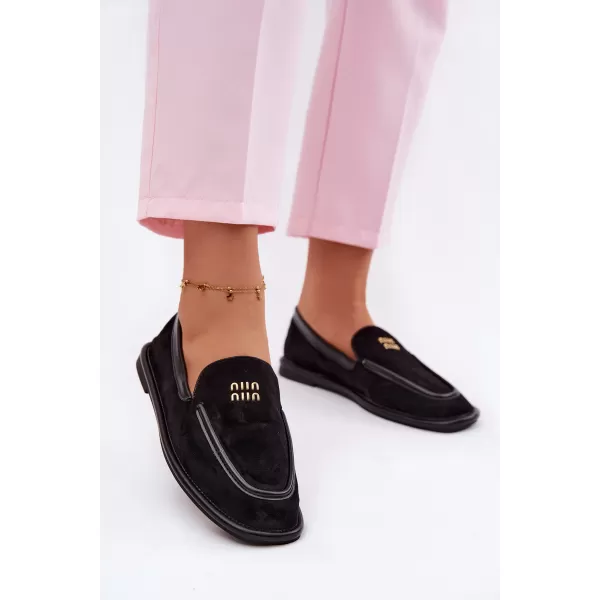  Dámské mokasíny VINCEZA 62271 BLACK 