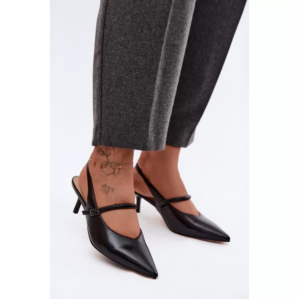  Dámské sandály D&A CR61-3046 BLACK 
