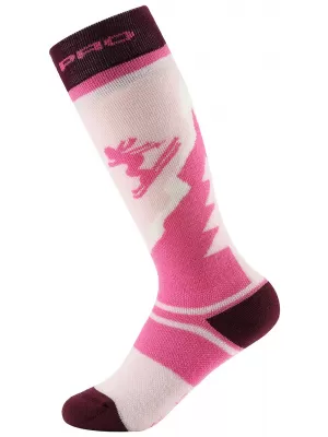Dětské podkolenky ALPINE PRO SKYRO LIGHT LILAC