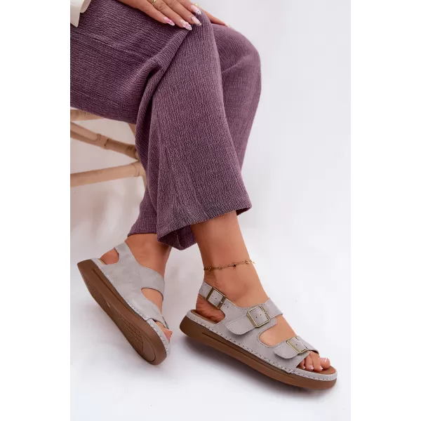  Dámské sandály VINCEZA 79620 GREY 