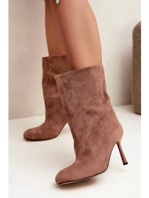 Dámské kotníkové boty BOTO CLS-653 MOCHA