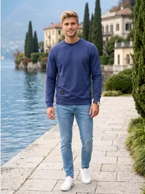 Pánská mikina ALTISPORT NP/ALMST43001 NAVY