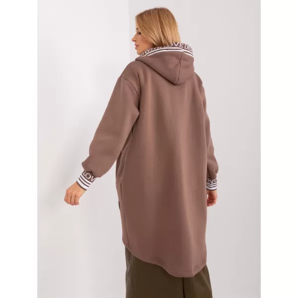  Dámská mikina RELEVANCE RV-BL-9225.96P BROWN 