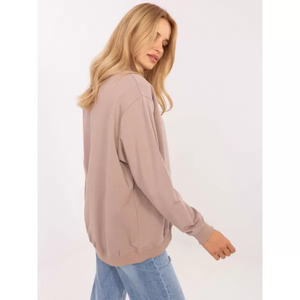  Dámská mikina BASIC FEEL GOOD RV-BL-5185.79P DARK BEIGE 