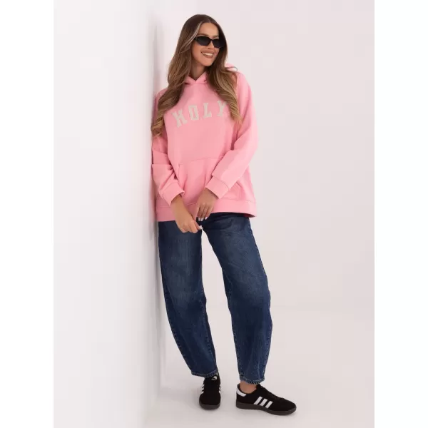  Dámská mikina RUE PARIS RV-BL-A1082.10 BRIGHT PINK 
