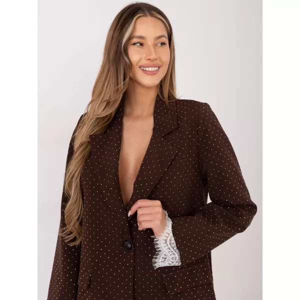  Dámská bunda ITALY MODA IT-MA-FL9916-2.12P BROWN 