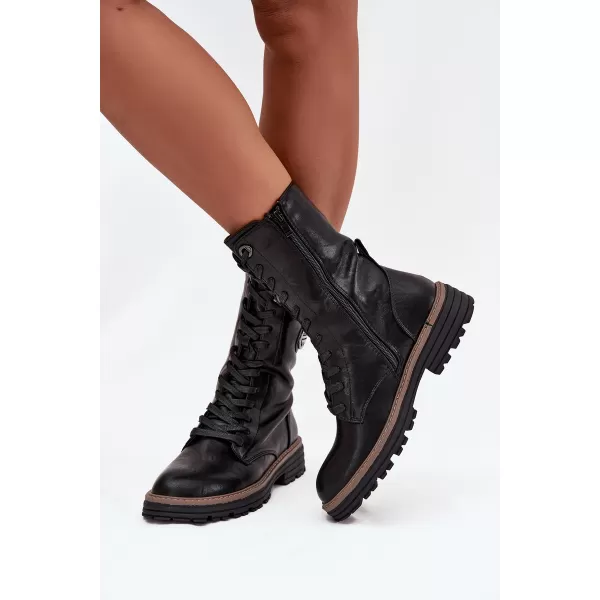  Dámské boty BOTO ASA259-10 BLACK MAT 