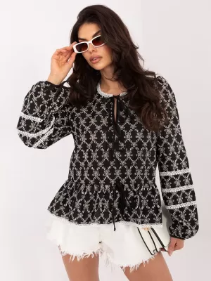 Dámská halenka LAKERTA LK-BZ-509991.93 BLACK