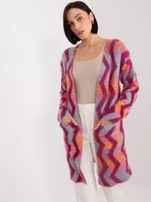Dámský svetr WOOL FASHION ITALIA AT-SW-234701.34 FUCHSIA