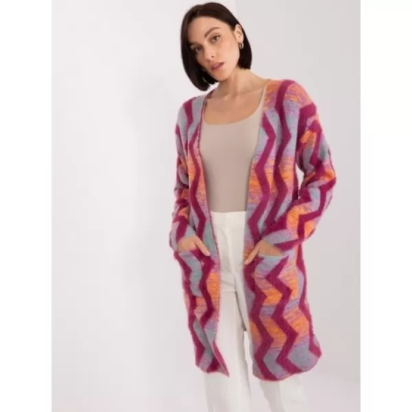  Dámský svetr WOOL FASHION ITALIA AT-SW-234701.34 FUCHSIA 