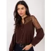 Dámská košile ITALY MODA MI-KS-3281.65 BROWN