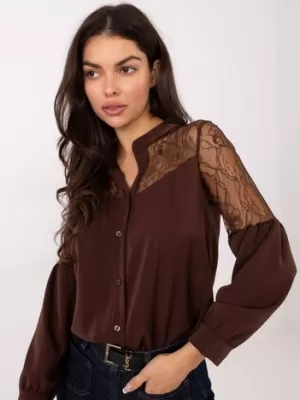 Dámská košile ITALY MODA MI-KS-3281.65 BROWN