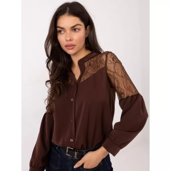  Dámská košile ITALY MODA MI-KS-3281.65 BROWN 
