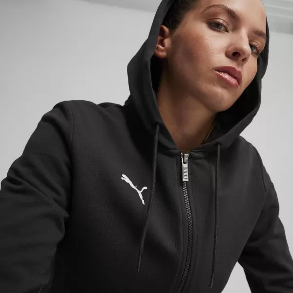 Dámská mikina PUMA TEAMGOAL CASUALS HOODED JACKET WMN 658597-03 PUMA BLACK/PUMA WHITE 