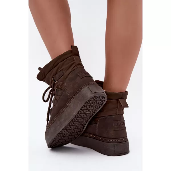  Dámské boty BIG STAR SHOES UU274191 BROWN/BEIGE 