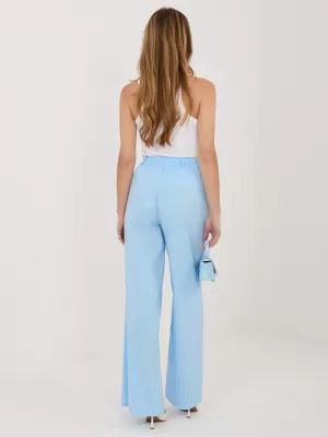 Dámské kalhoty RUE PARIS IT-SP-FL9006.92 LIGHT BLUE