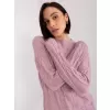 Dámský svetr WOOL FASHION ITALIA AT-SW-2340.80 BRIGHT PURPLE