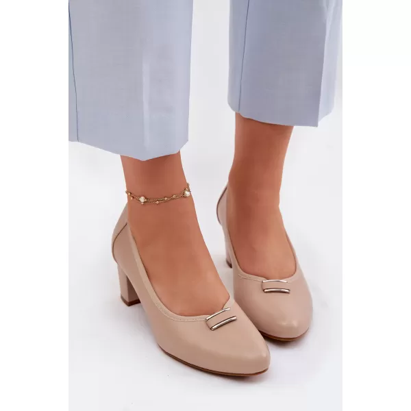  Dámské lodičky VINCEZA 58622 BEIGE 