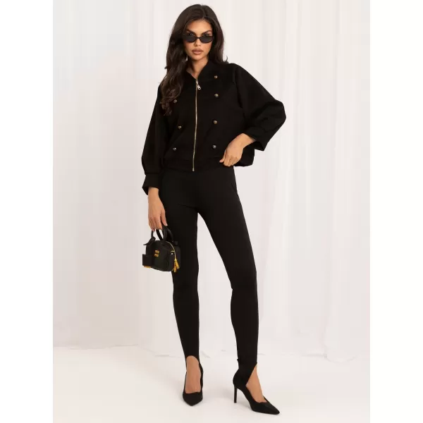  Dámská bunda ITALY MODA MI-KR-3546.65 BLACK 