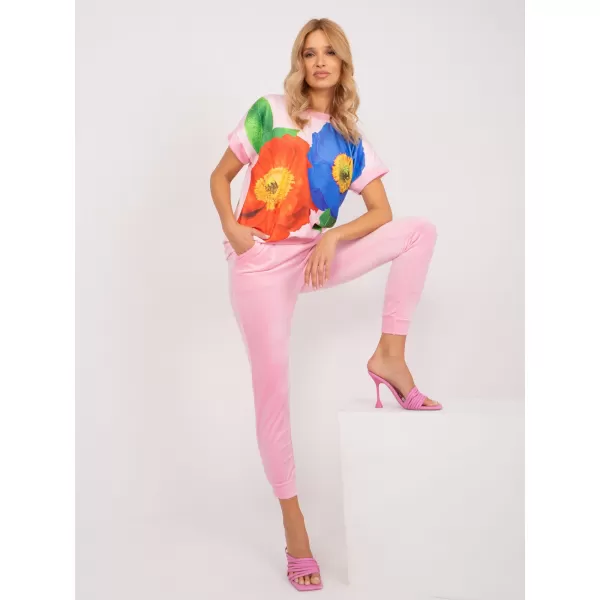  Dámský set RUE PARIS DHJ-KMPL-8899-1.04 BRIGHT PINK 