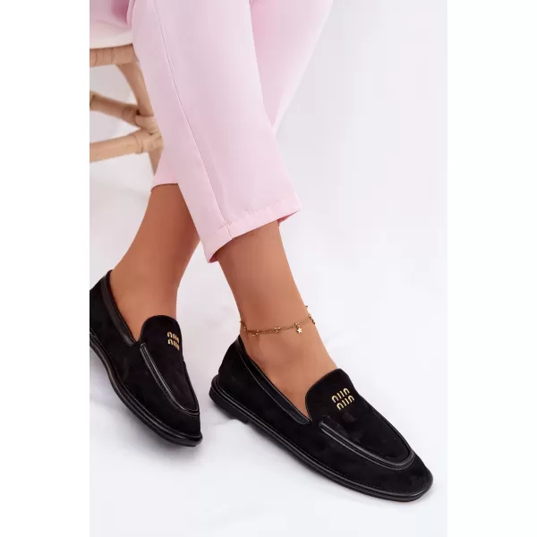  Dámské mokasíny VINCEZA 62271 BLACK 