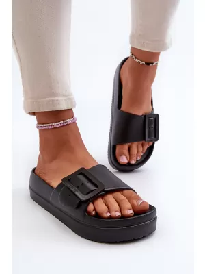Dámské pantofle BIG STAR SHOES NN274A662 BLACK