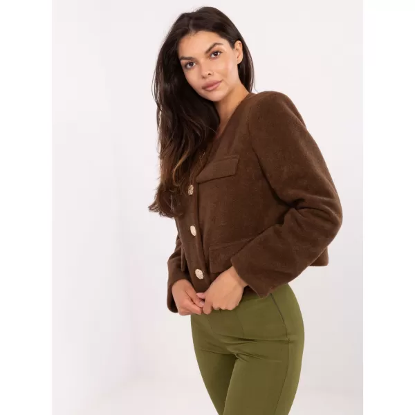  Dámská bunda RUE PARIS IT-KR-FL9586.64 BROWN 