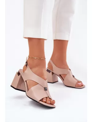 Dámské sandály VINCEZA 62238 BEIGE