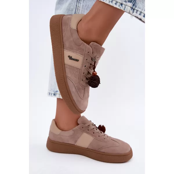  Dámské tenisky VINCEZA 79682 BEIGE 