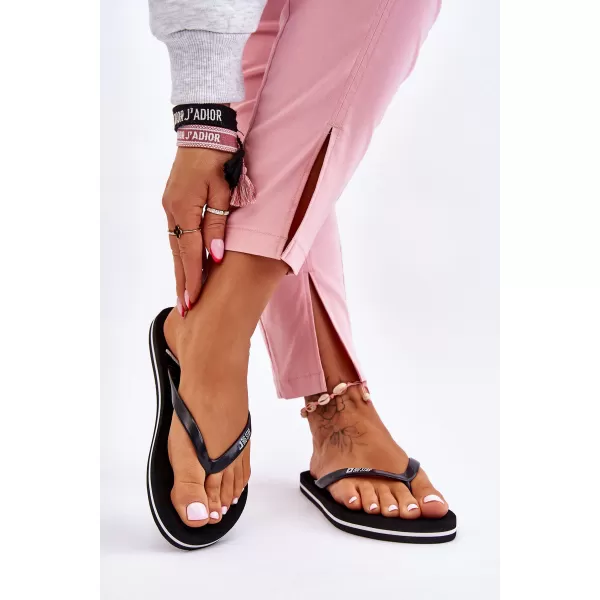  Dámské žabky BIG STAR SHOES LL274761 BLACK 