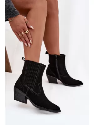 Dámské kotníkové boty BOTO 6350 BLACK