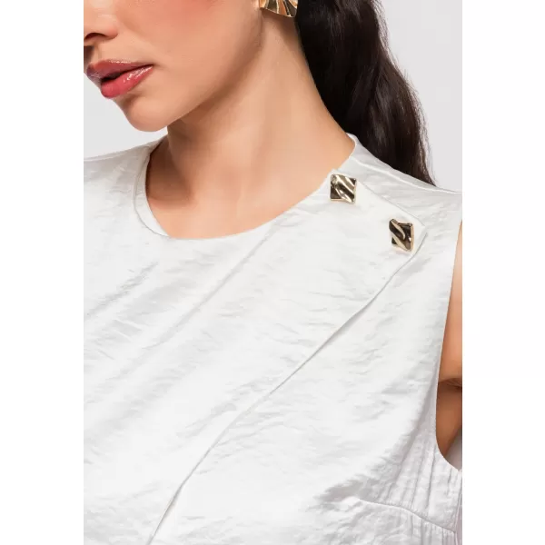  Dámská blůza LARICA OW-TS-E0004 OFF WHITE 