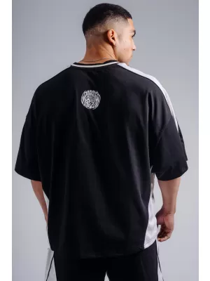 Oversized tričko NEBBIA PRIMAL 869 BLACK