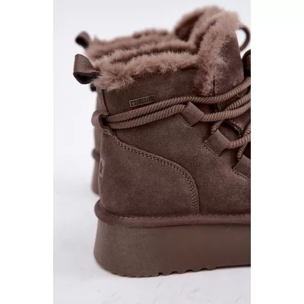  Dámské boty BIG STAR SHOES UU274315 BROWN/BEIGE SHADOWS 